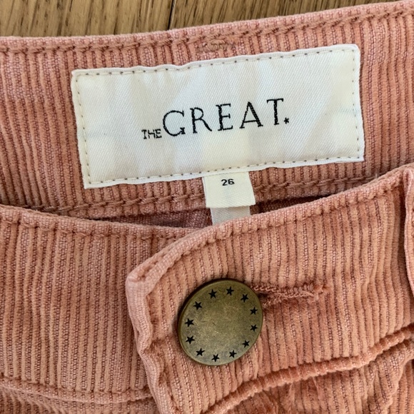 THE GREAT. Pants - The Great corduroy pants